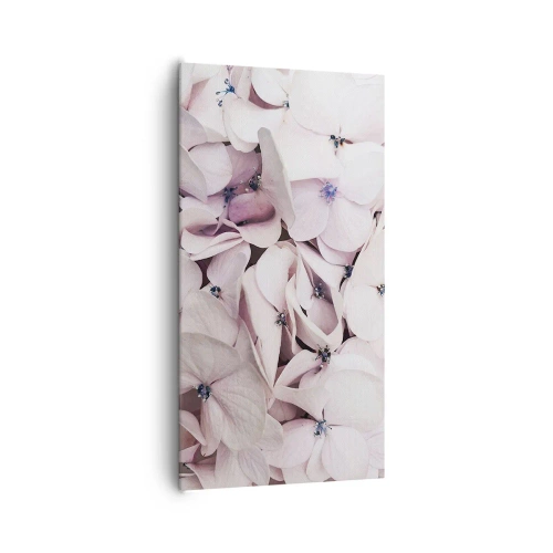 Impression sur toile - Image sur toile - Dans un flot de fleurs - 65x120 cm