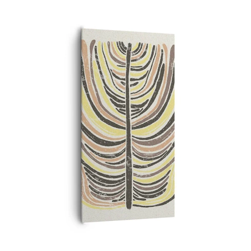 Impression sur toile - Image sur toile - Abstraction pleine de vie - 65x120 cm