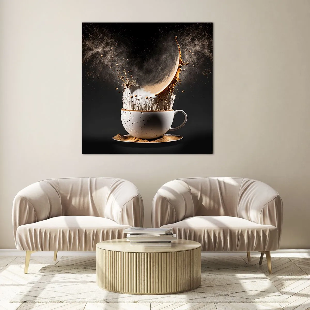 Impression sur verre - Image sur verre - Une explosion de saveur - 30x30 cm
