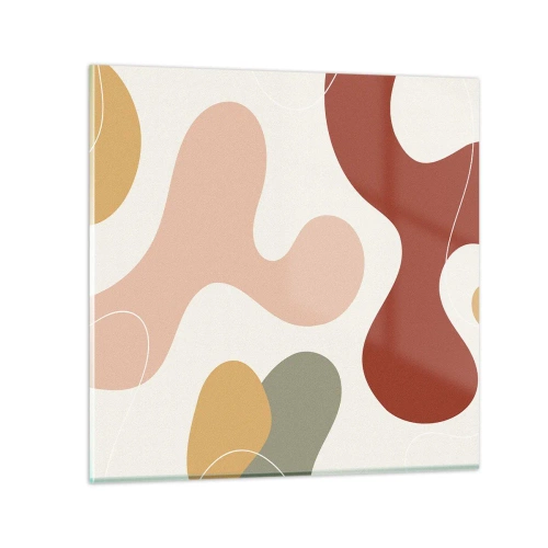 Impression sur verre - Image sur verre - Entrelac - 30x30 cm