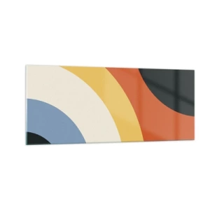 Impression sur verre - Image sur verre - Vers son soi - 100x40 cm