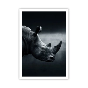 Affiche - Poster - Le profil droit - 70x100 cm