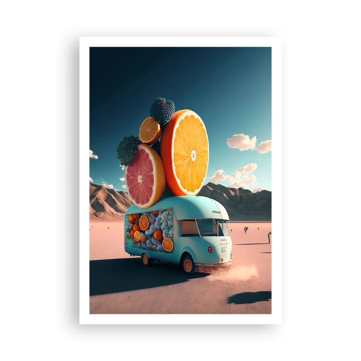 Affiche - Poster - Le goût des vacances - 70x100 cm