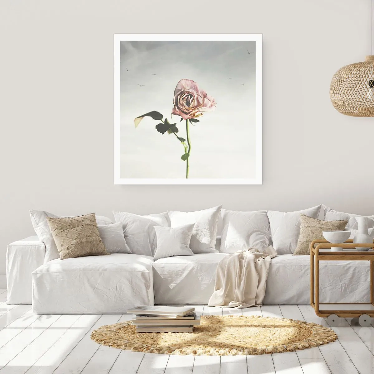 Affiche - Poster - Bonjour de printemps - 40x40 cm