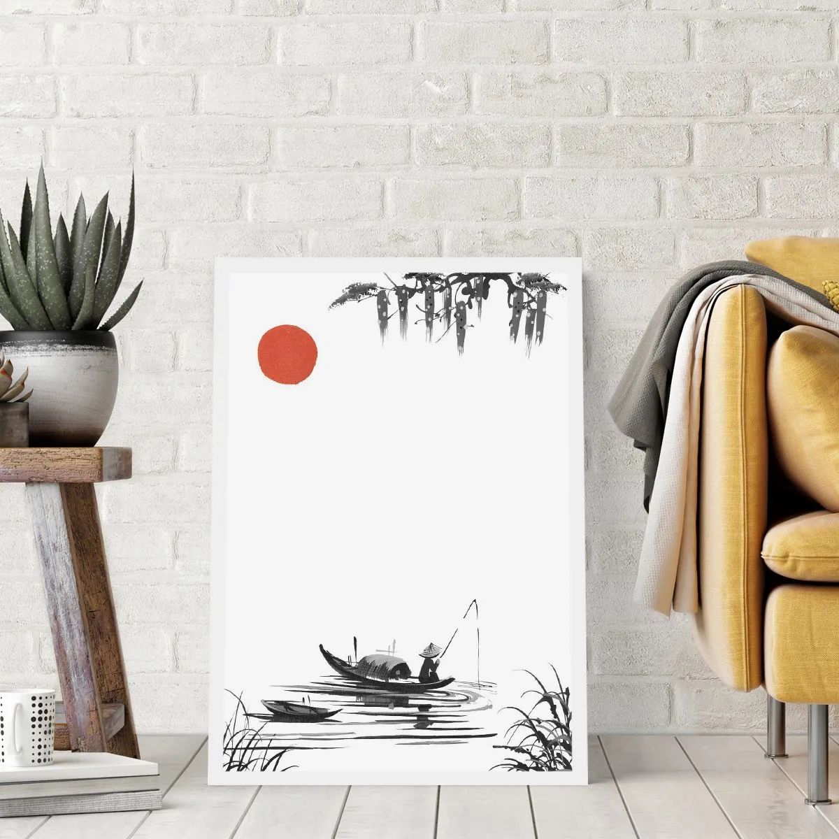 Affiche - Poster - Après-midi asiatique - 30x40 cm