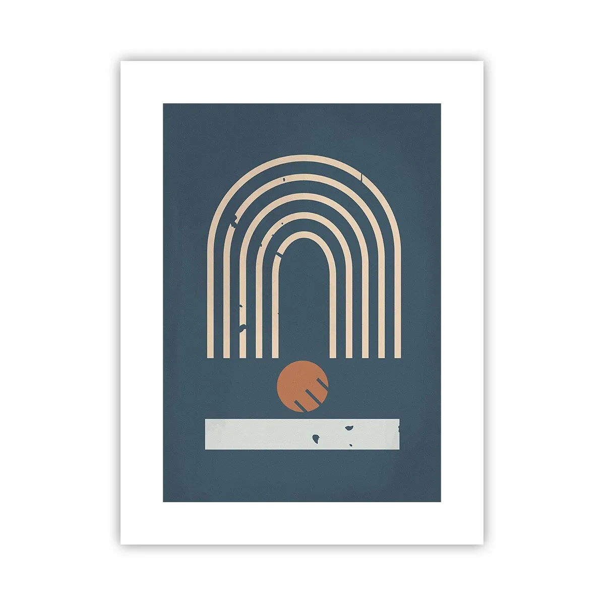 Affiche - Poster - Géométrie sur la grenade - 30x40 cm