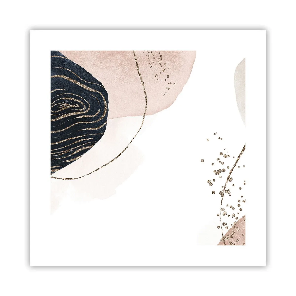 Affiche - Poster - Tout coule - 40x40 cm