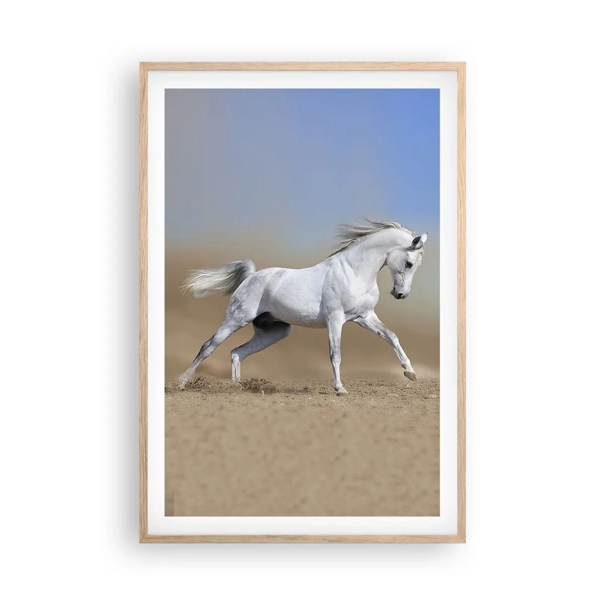 Affiche dans un chêne clair - Poster - Le plus beau conte de fées arabe - 61x91 cm