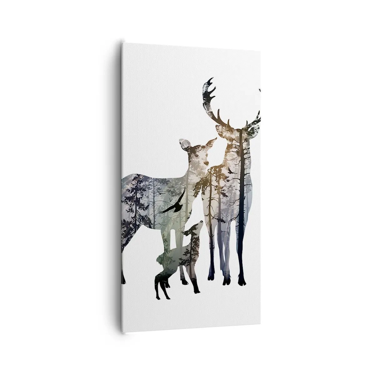 Impression sur toile - Image sur toile - Photographie de famille - 65x120 cm