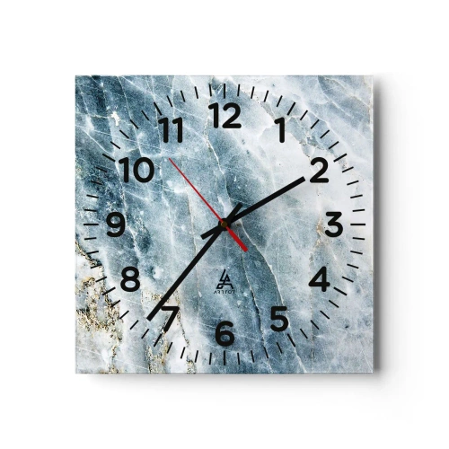 Horloge murale - Pendule murale - Monde de glace - 30x30 cm