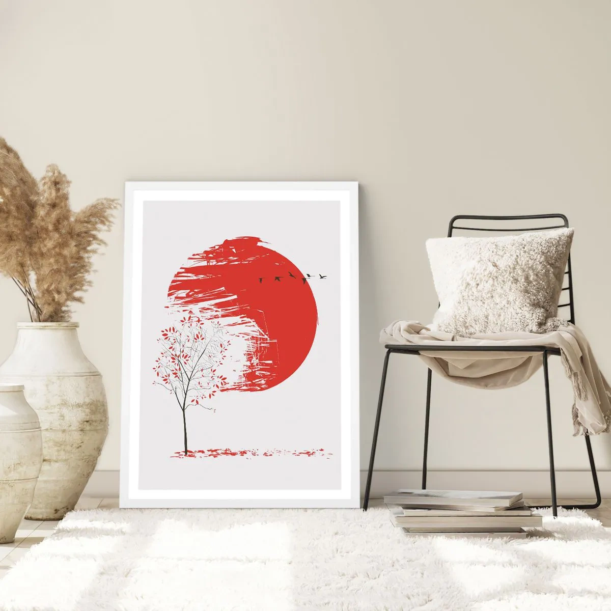 Affiche dans un cadre blanc - Poster - Connaissez-vous ce pays ? - 50x70 cm