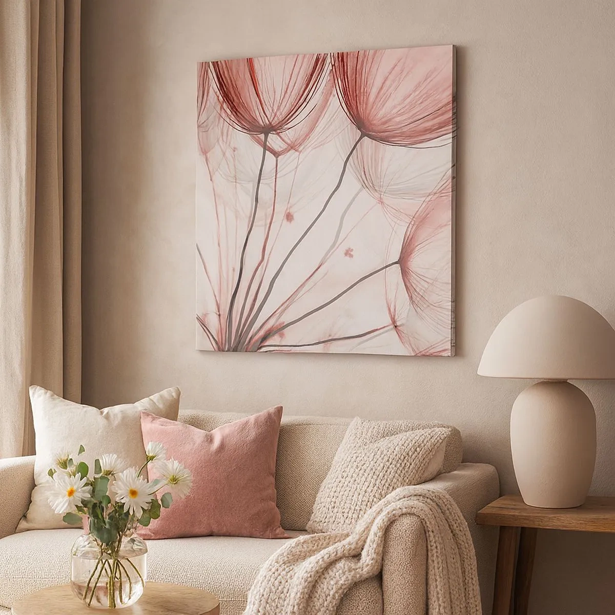 Impression sur toile - Image sur toile - Avant le départ - 30x30 cm