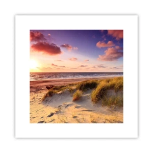 Affiche - Poster - L'air sent déjà l'été - 30x30 cm