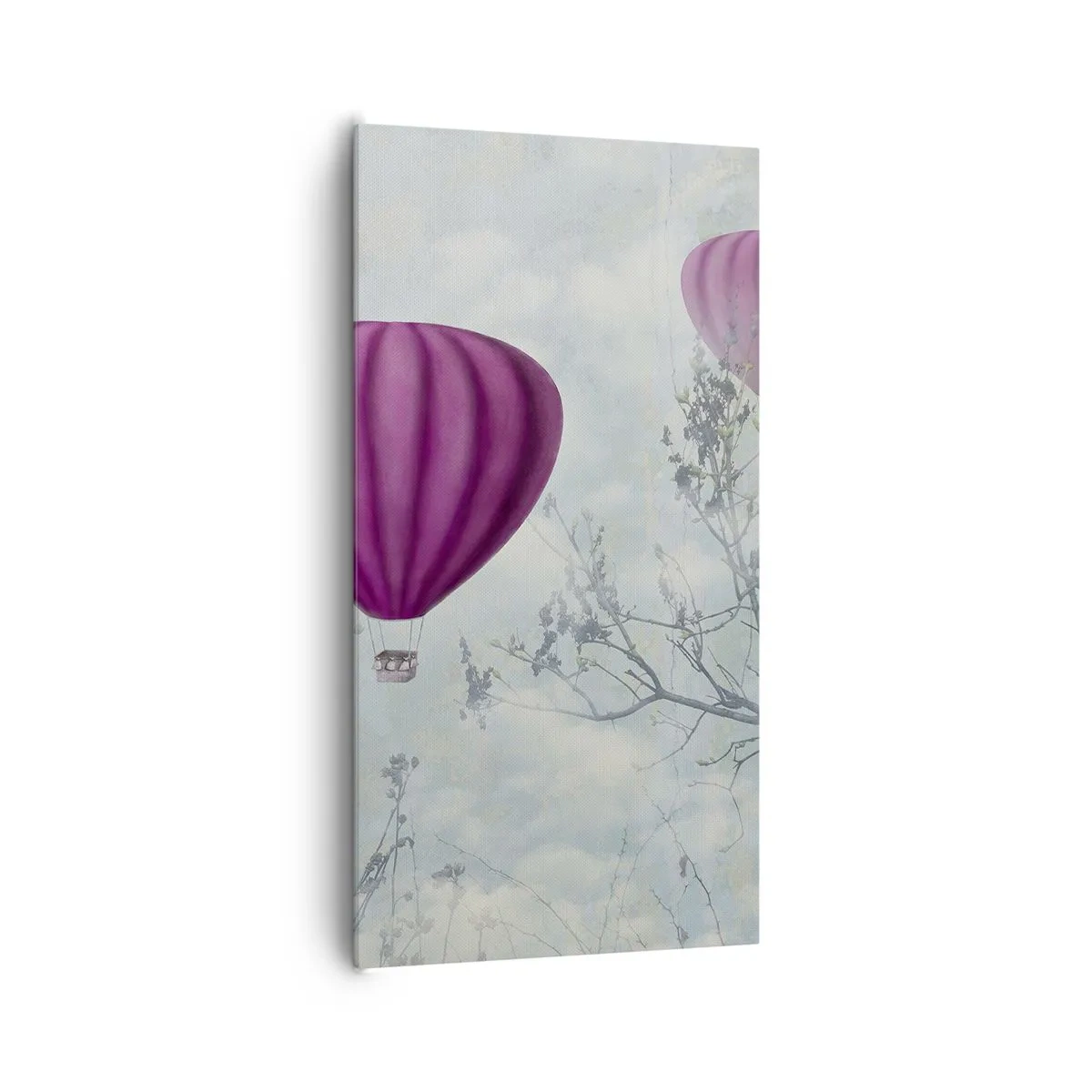 Impression sur toile - Image sur toile - Comme des navires dans le ciel - 65x120 cm