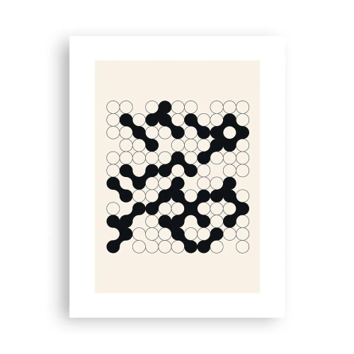 Affiche - Poster - Jeu chinois – variation - 30x40 cm
