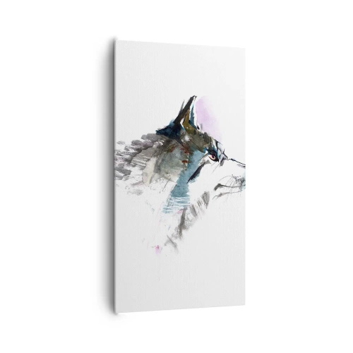 Impression sur toile - Image sur toile - On parle du loup - 65x120 cm