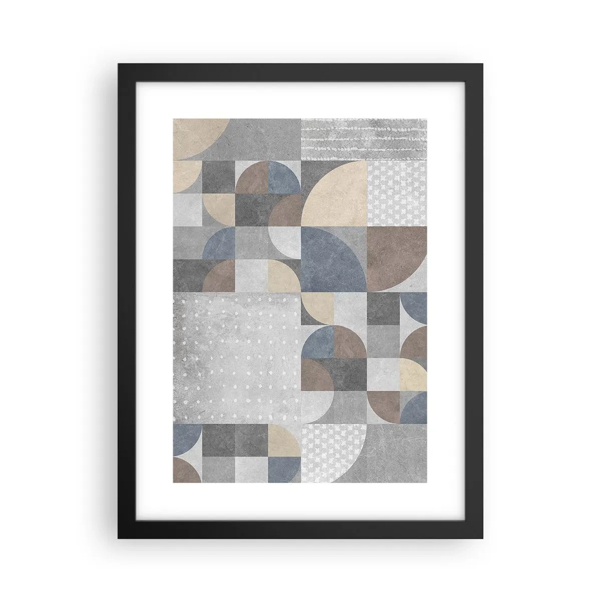 Affiche dans un cadre noir - Poster - Fantaisie de la céramique - 30x40 cm