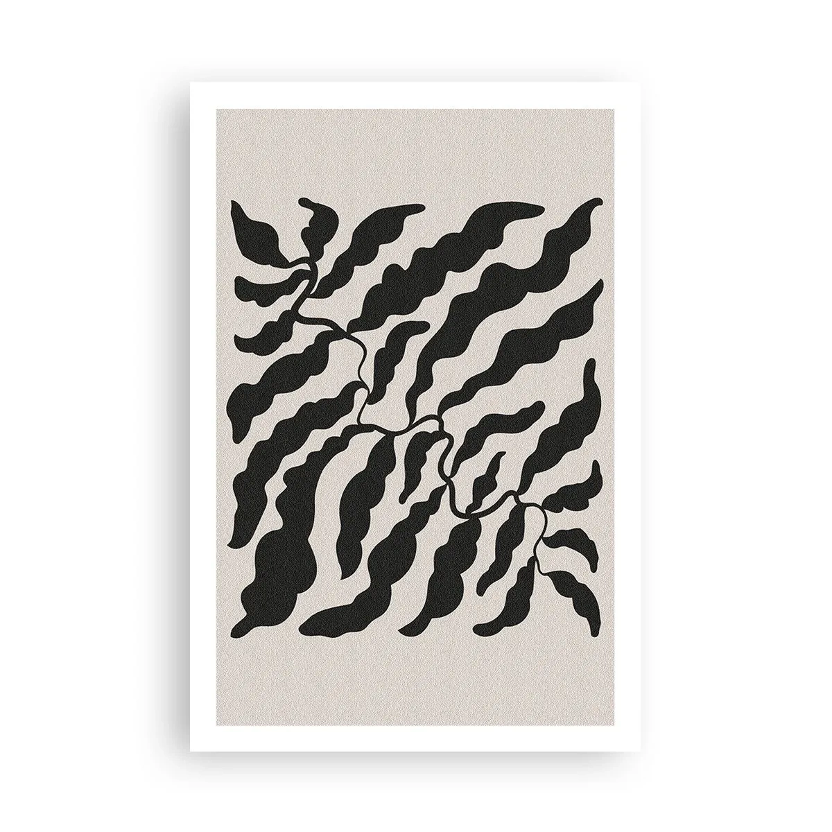 Affiche - Poster - La nature du carré - 61x91 cm