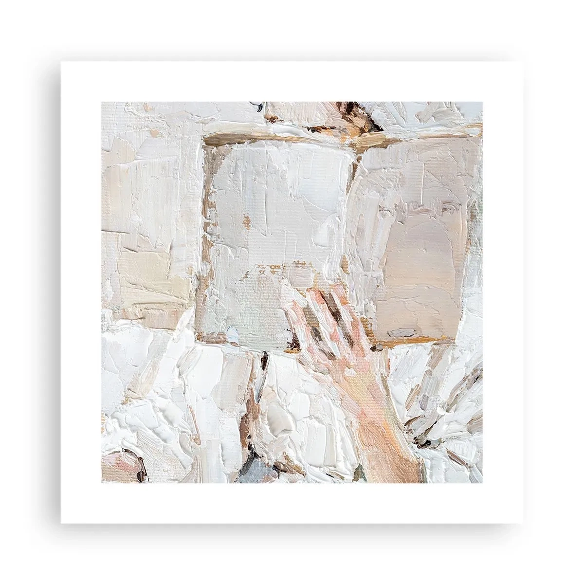 Affiche - Poster - Dans un autre monde - 40x40 cm