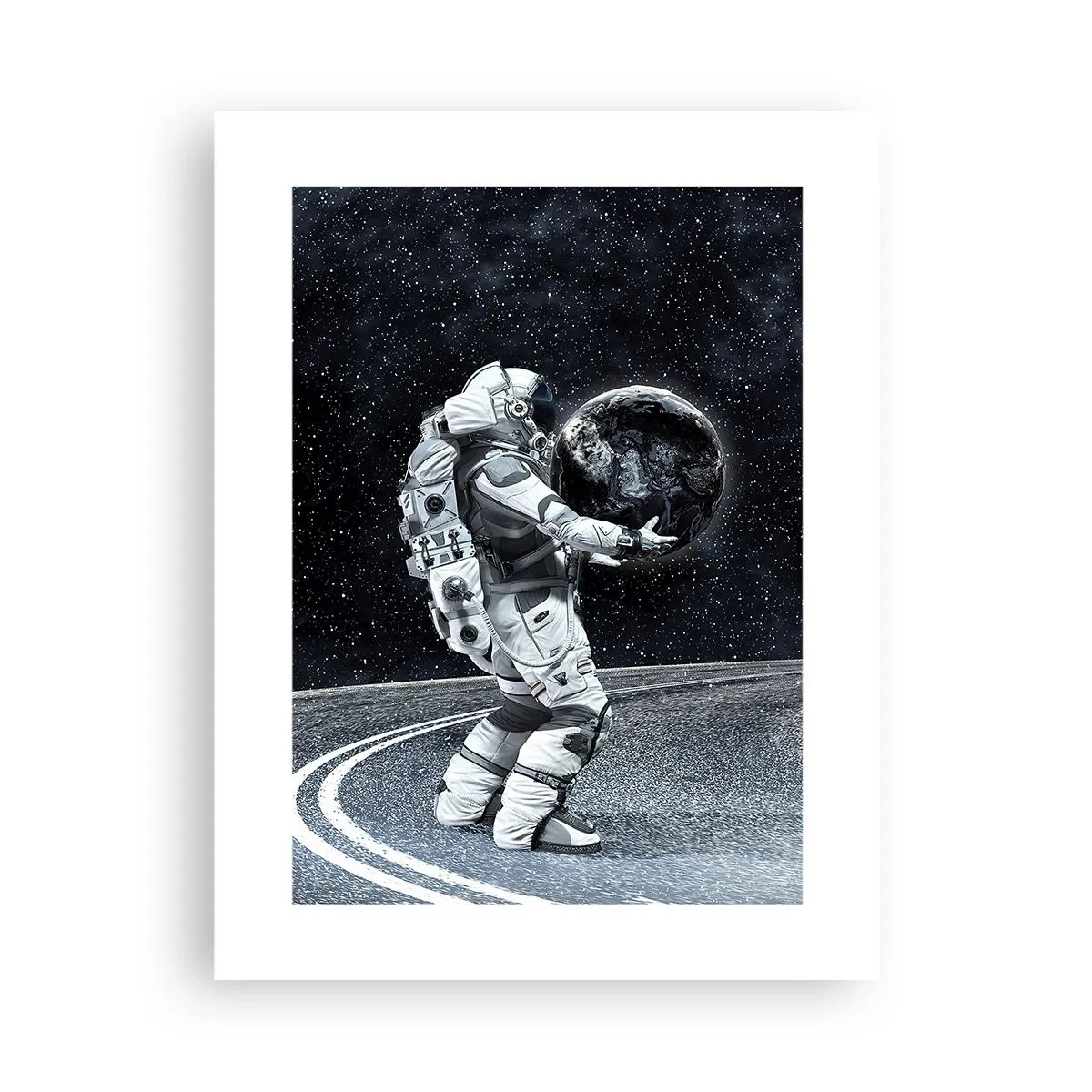 Affiche - Poster - Sur la Voie Lactée - 30x40 cm