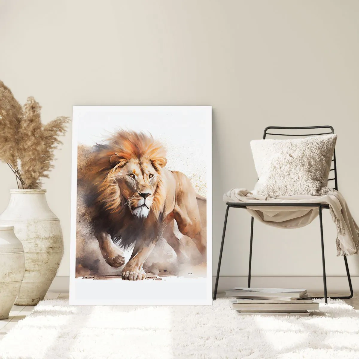 Affiche - Poster - Le roi bougea - 70x100 cm