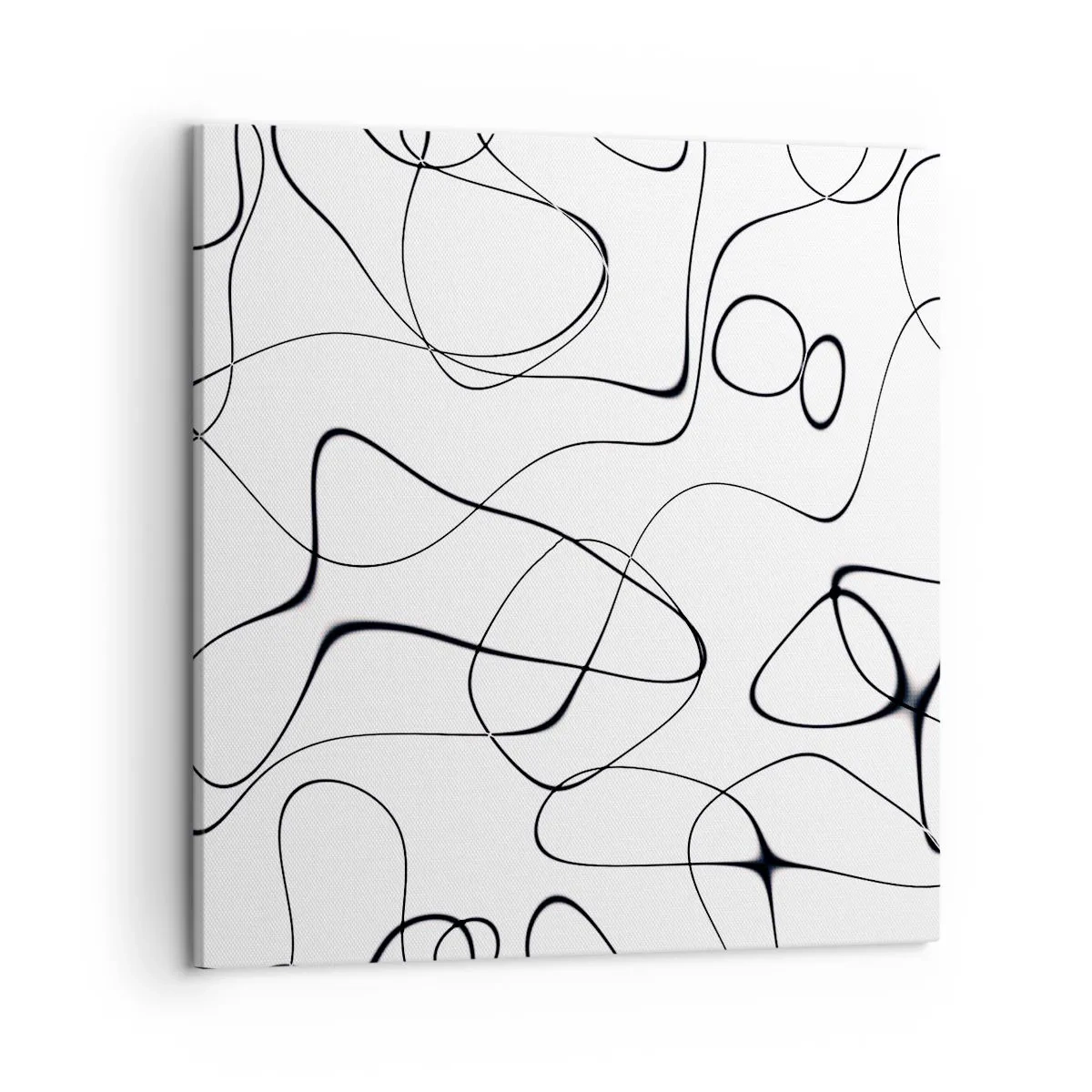 Impression sur toile - Image sur toile - Le chemin de la vie, les voies du hasard - 50x50 cm