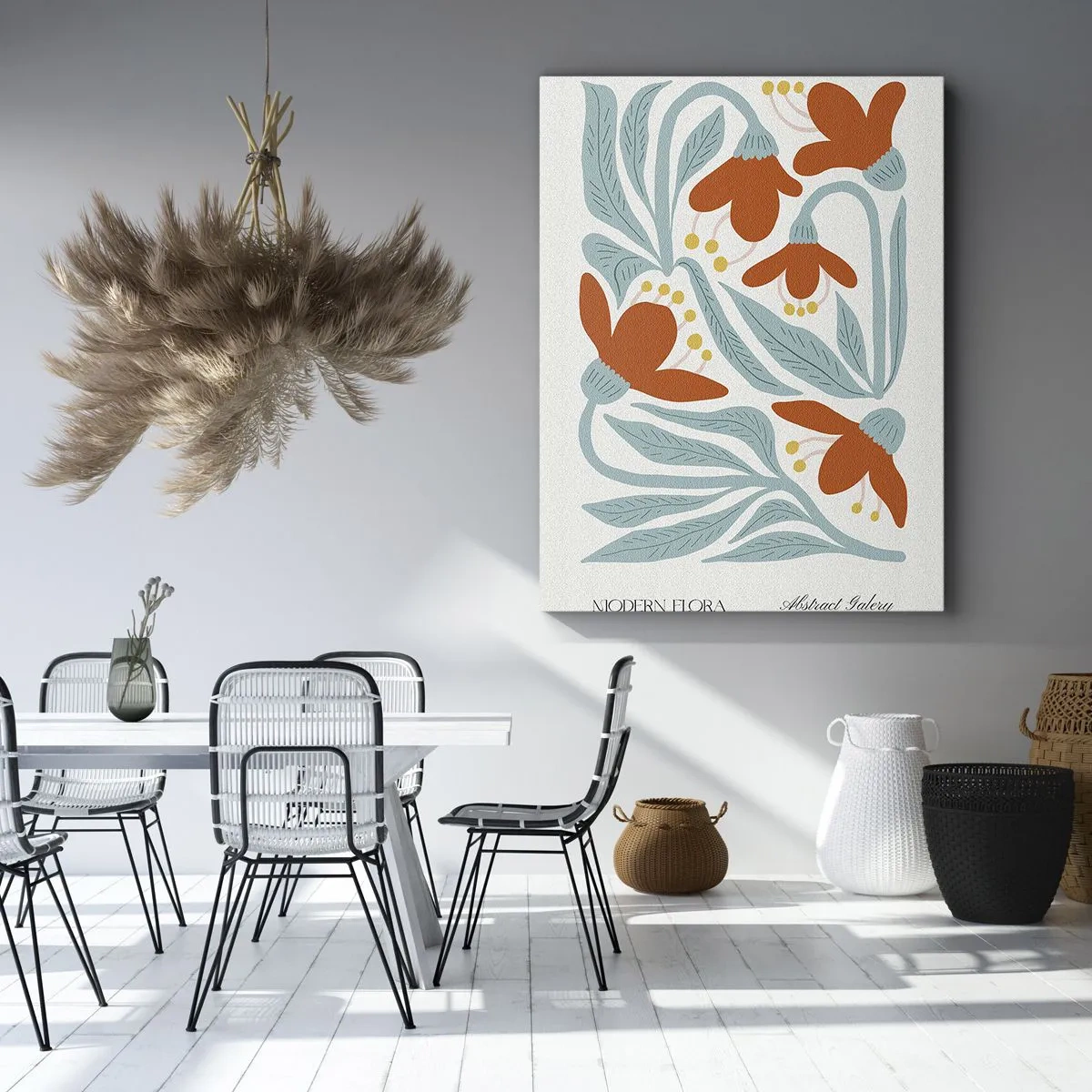 Impression sur toile - Image sur toile - Vers la terre, vers le soleil - 45x80 cm