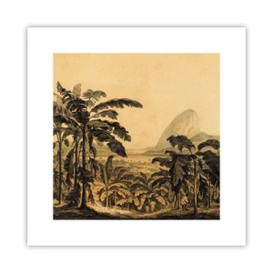 Affiche - Poster - Dans un climat colonial - 30x30 cm