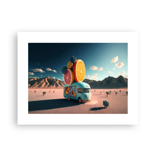 Affiche - Poster - Le goût des vacances - 40x30 cm