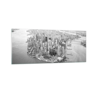 Impression sur verre - Image sur verre - Comment ne pas aimer ? - 100x40 cm