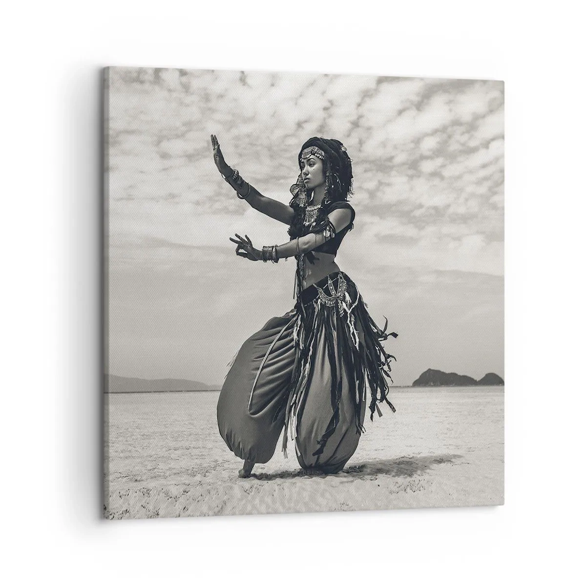 Impression sur toile - Image sur toile - Danse des îles du sud - 50x50 cm