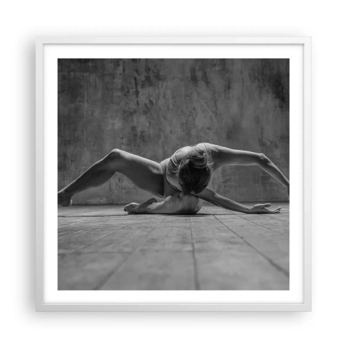 Affiche dans un cadre blanc - Poster - Symétrie trouvée - 60x60 cm