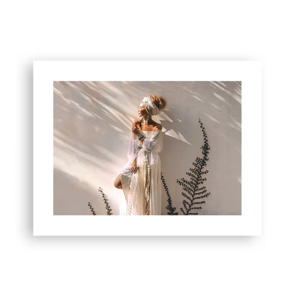 Affiche - Poster - Le soleil et la fille - 40x30 cm