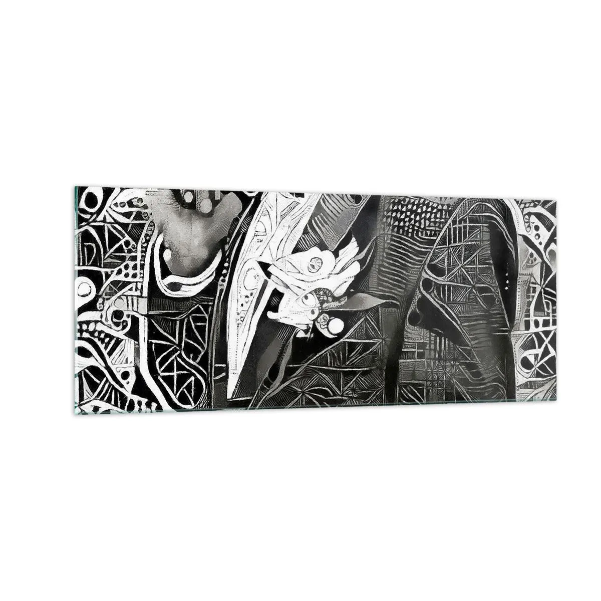 Impression sur verre - Image sur verre - Seulement en apparence un homme froid - 100x40 cm