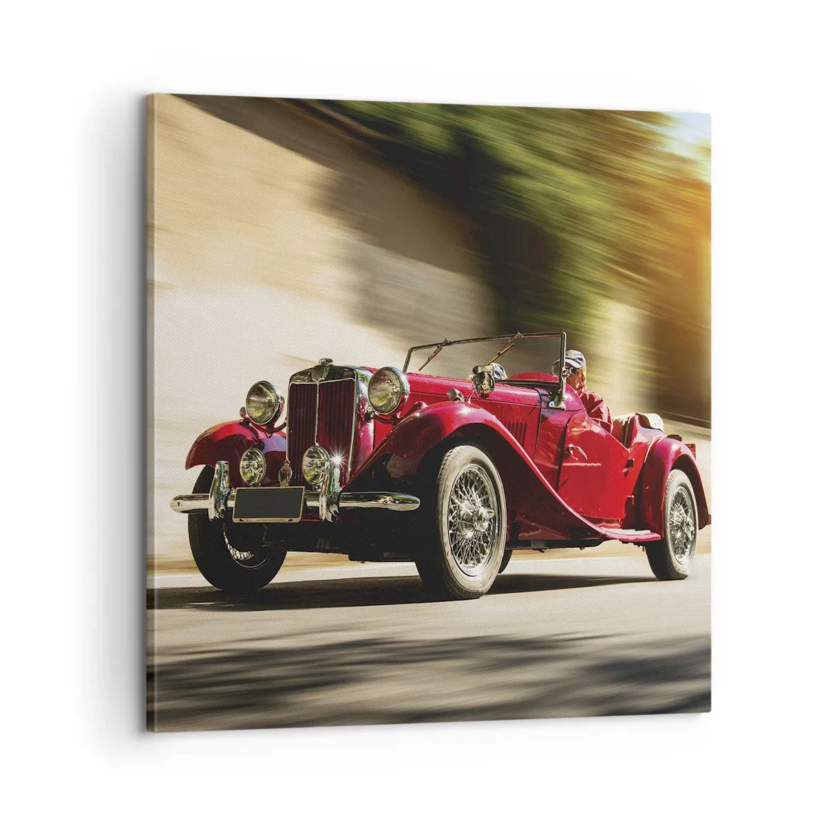 Impression sur toile - Image sur toile - Plus belle que Nike de Samothrace - 60x60 cm