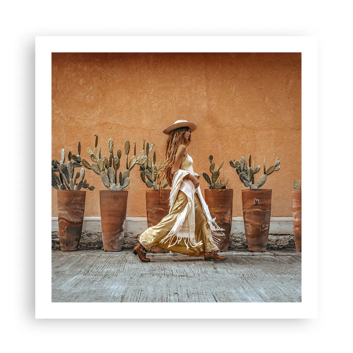 Affiche - Poster - Style hippie - 60x60 cm