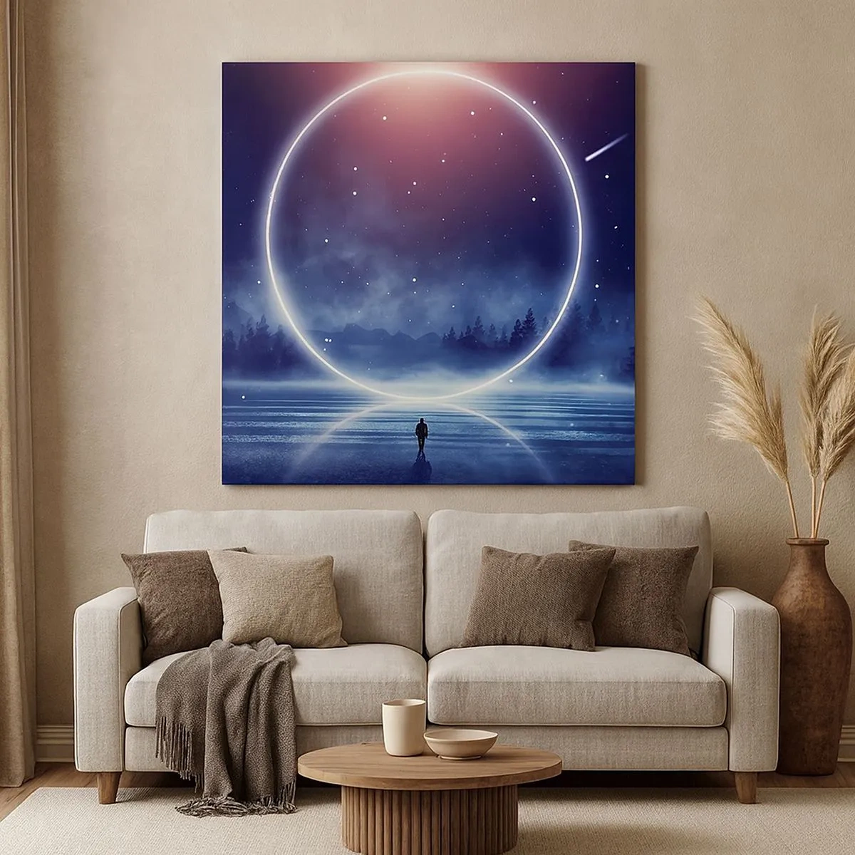 Impression sur toile - Image sur toile - Ils sont déjà là... - 30x30 cm