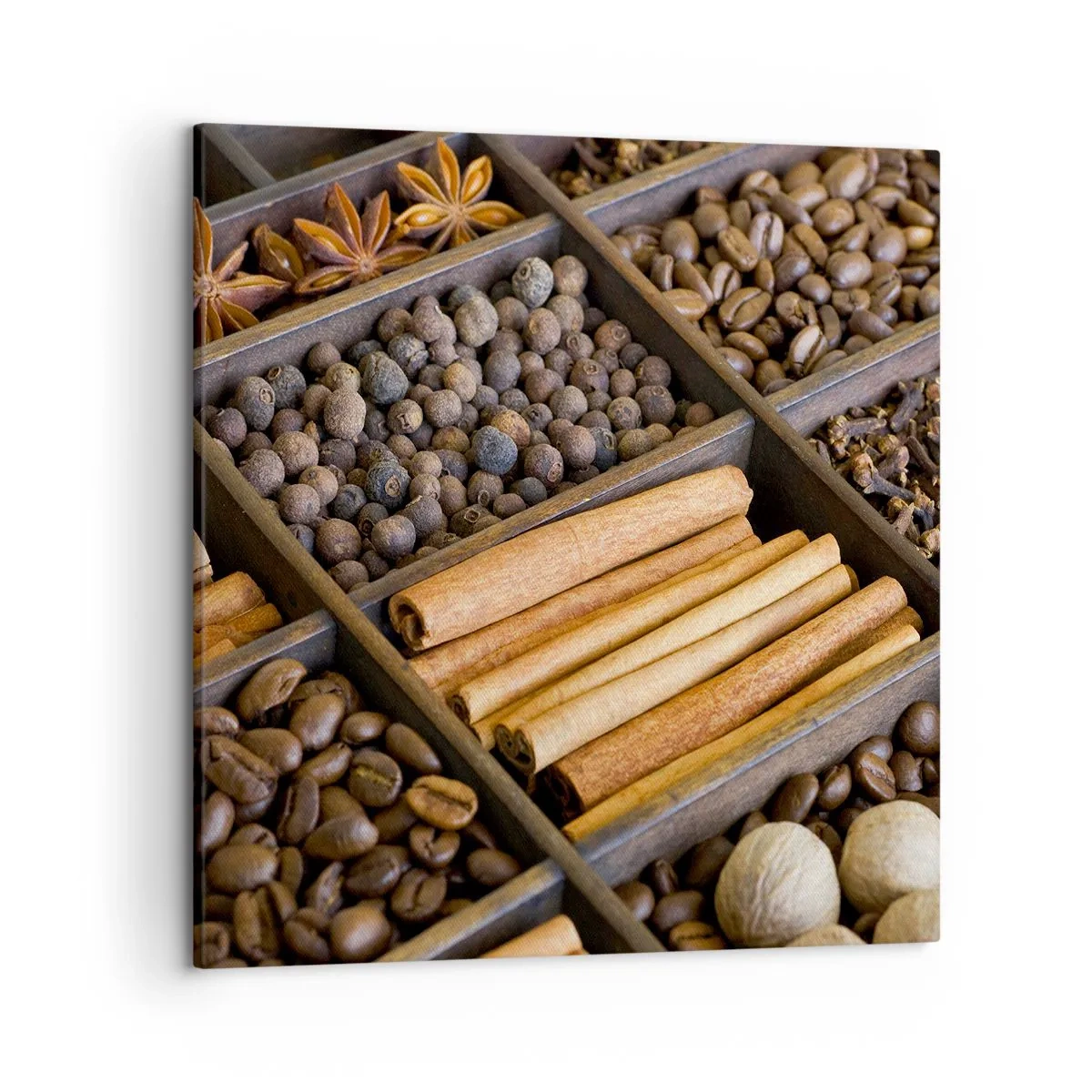 Impression sur toile - Image sur toile - Trésor d'arômes - 50x50 cm
