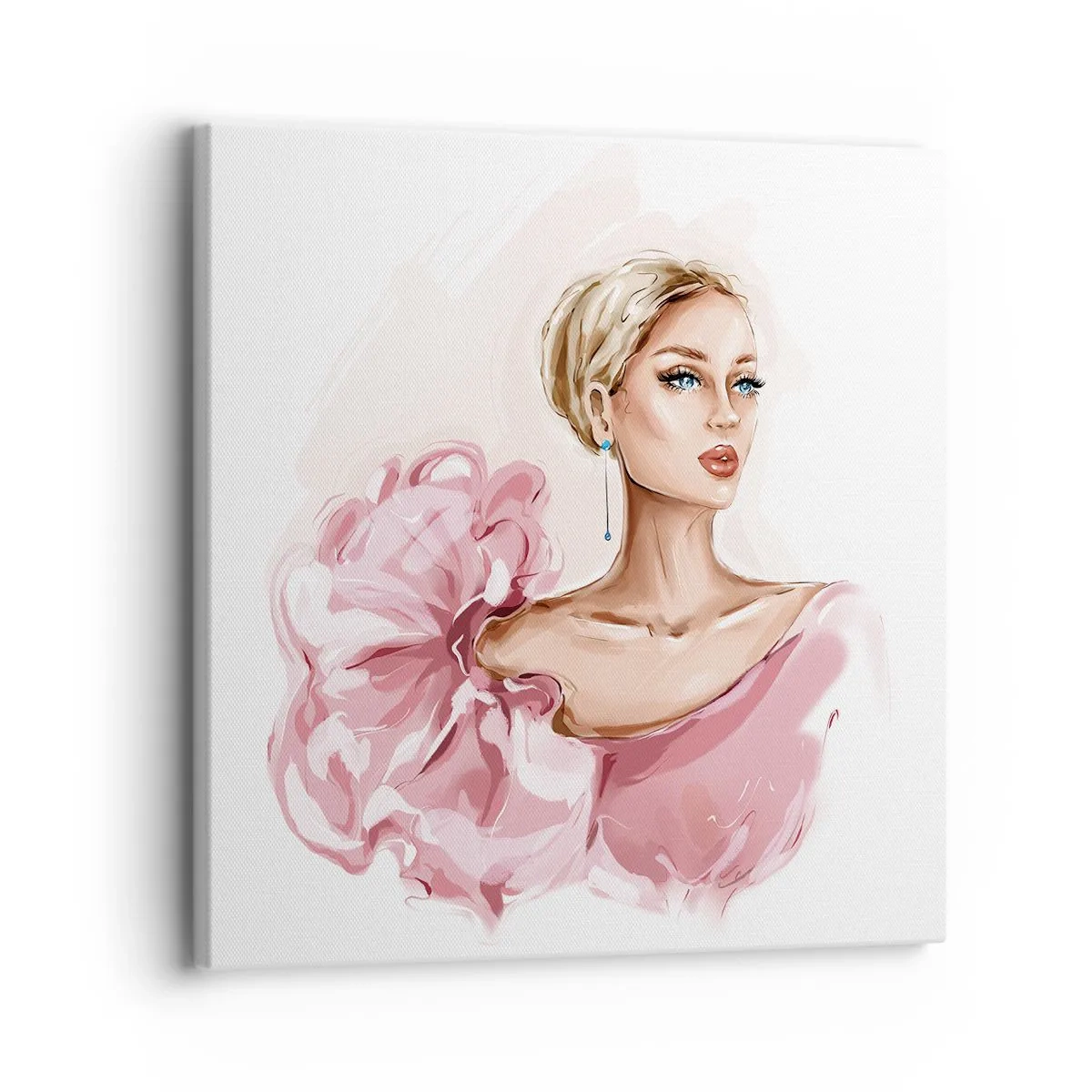 Impression sur toile - Image sur toile - Comme peinte... - 30x30 cm