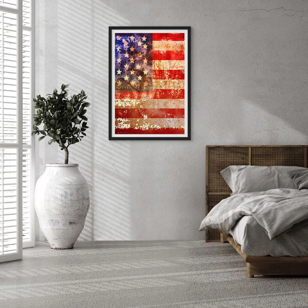 Affiche dans un cadre noir - Poster - La gloire ne s'efface pas - 30x40 cm