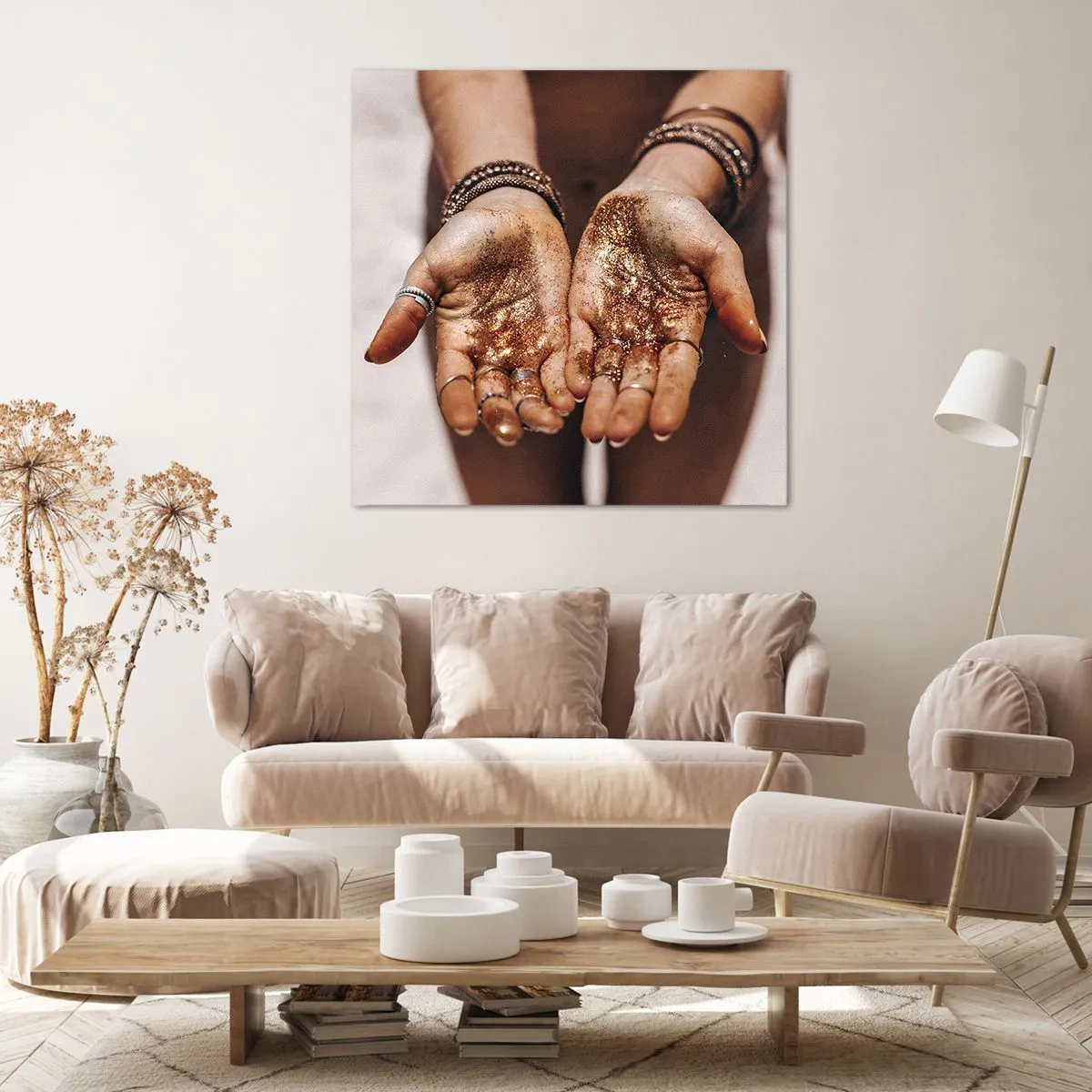 Impression sur toile - Image sur toile - Un don pour vous - 50x50 cm