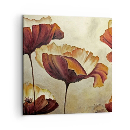 Impression sur toile - Image sur toile - À la lisière des champs - 50x50 cm