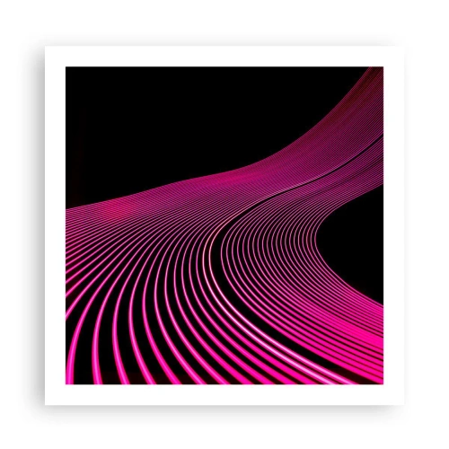 Affiche - Poster - Avenue de lumière - 60x60 cm