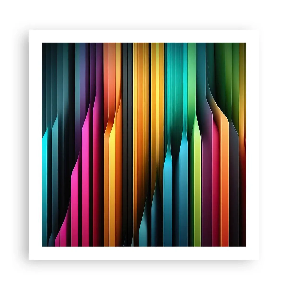 Affiche - Poster - Un organe de lumière - 60x60 cm