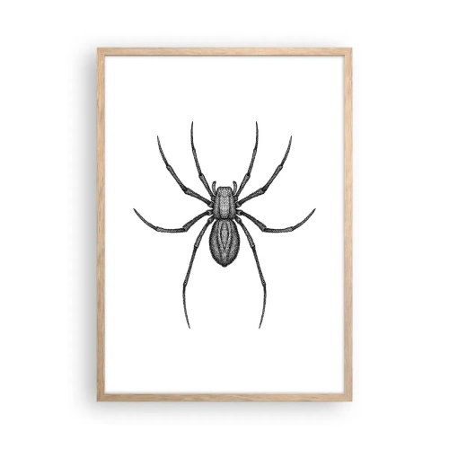 Affiche dans un chêne clair - Poster - Une précision troublante - 50x70 cm