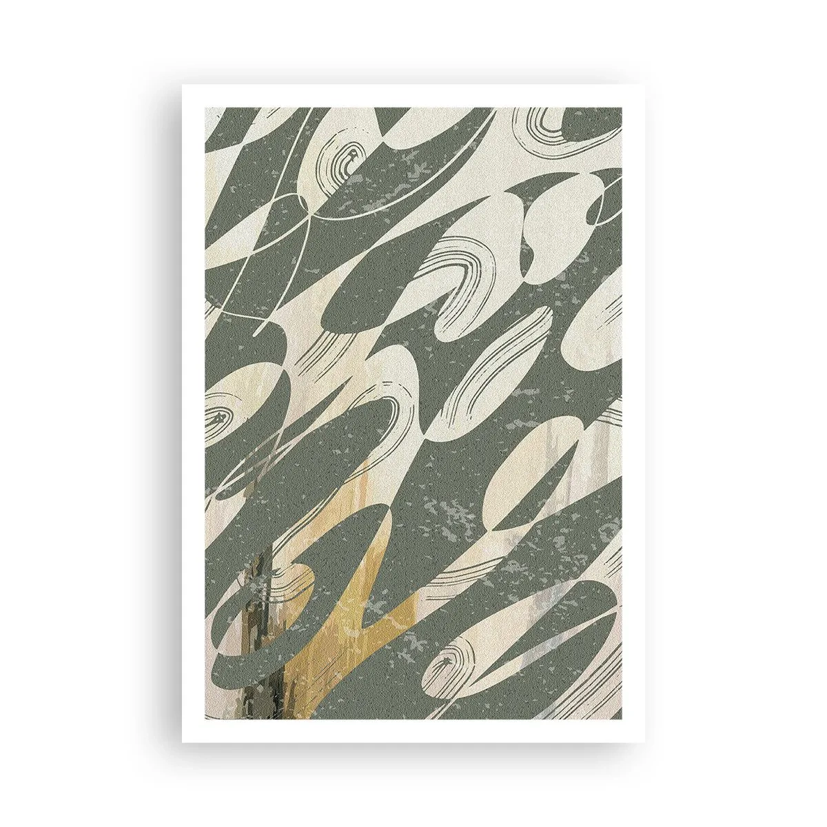 Affiche - Poster - Abstraction rythmique - 70x100 cm