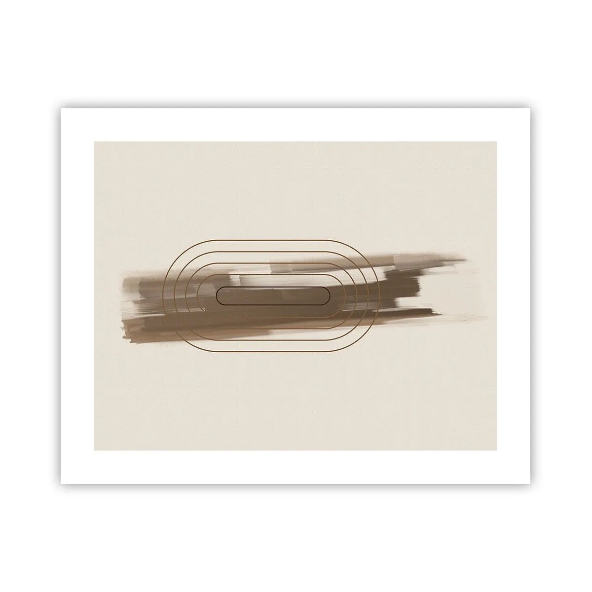 Affiche - Poster - Parfum de gris - 50x40 cm
