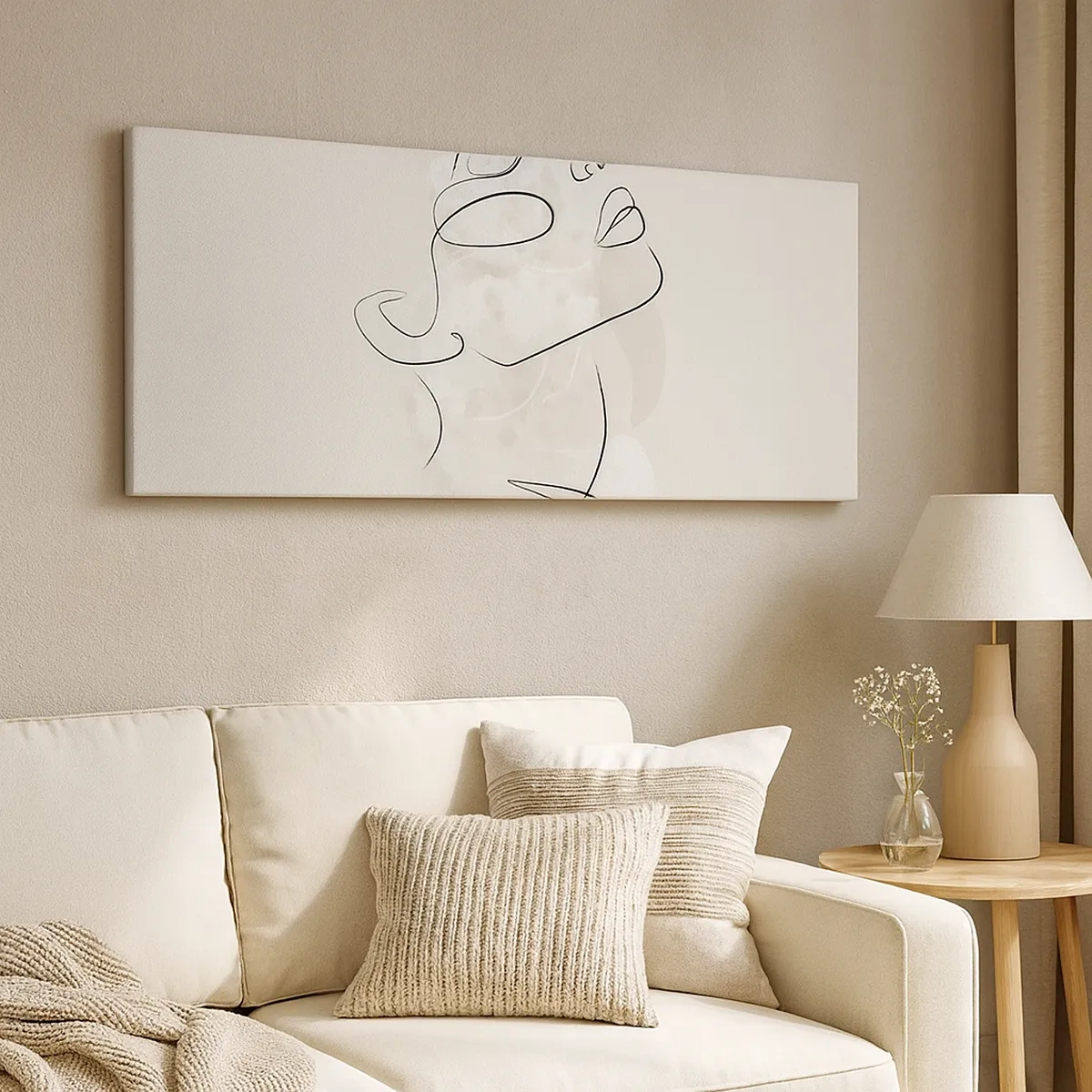 Impression sur toile - Image sur toile - L'esquisse d'un rêve - 30x30 cm