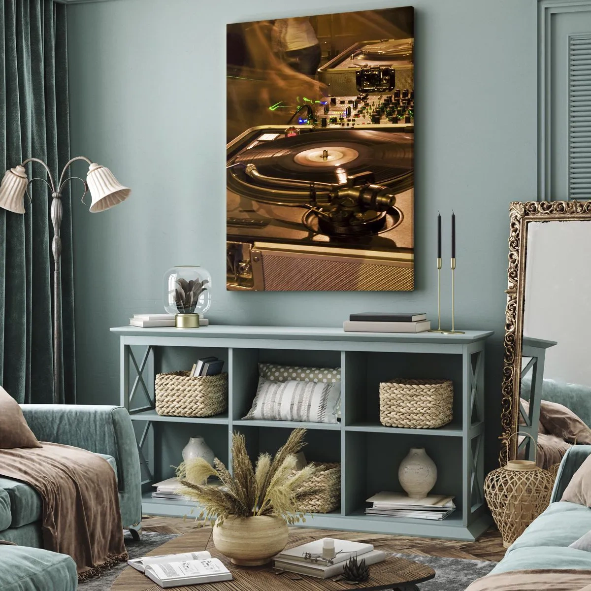 Impression sur toile - Image sur toile - Sentez-vous cette force? - 45x80 cm