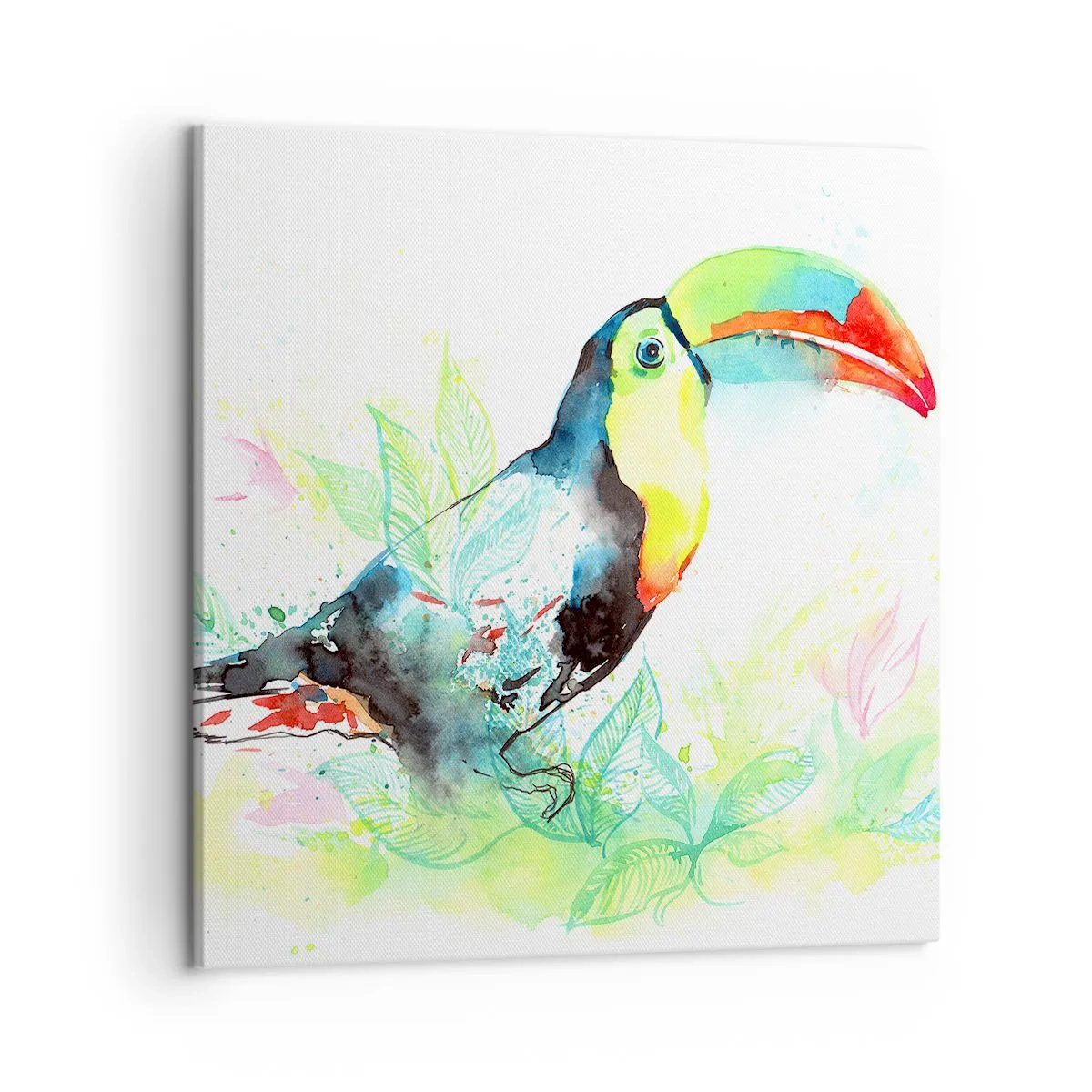 Impression sur toile - Image sur toile - Aussi coloré que l'Amérique du Sud - 50x50 cm